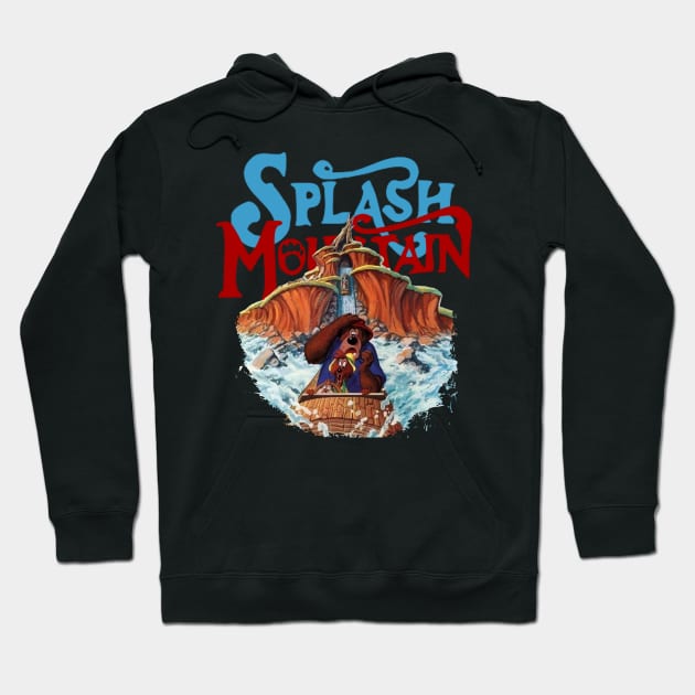 goodbye splash mountain Hoodie by Nashida Said